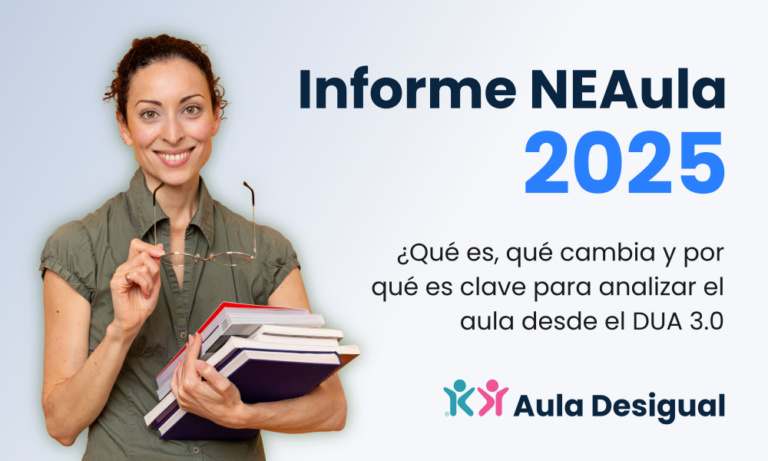 Actualización Informe NEAula: qué es, qué cambia y por qué es clave para analizar el aula desde el DUA 3.0